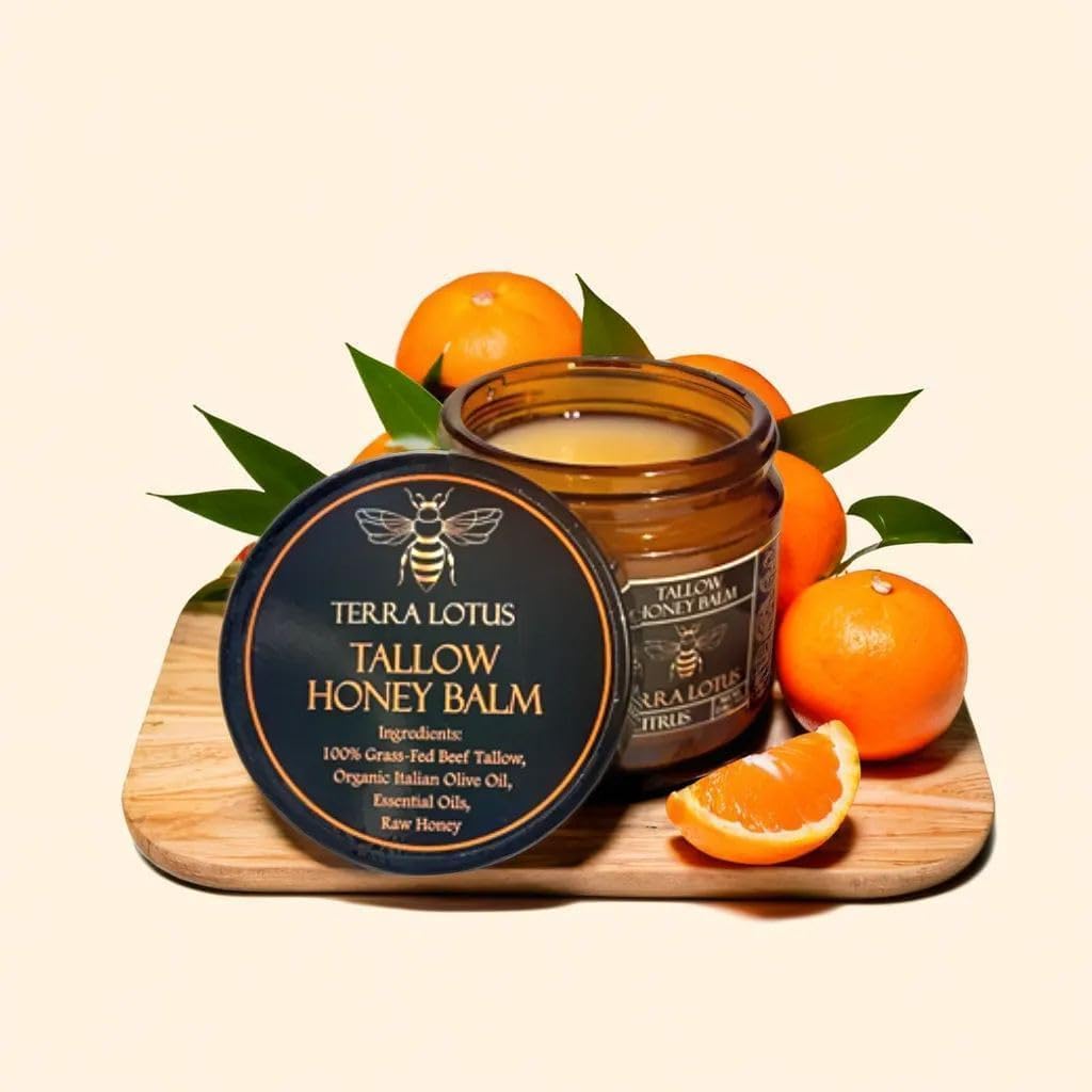 Terra Lotus Tallow Balm with Citrus